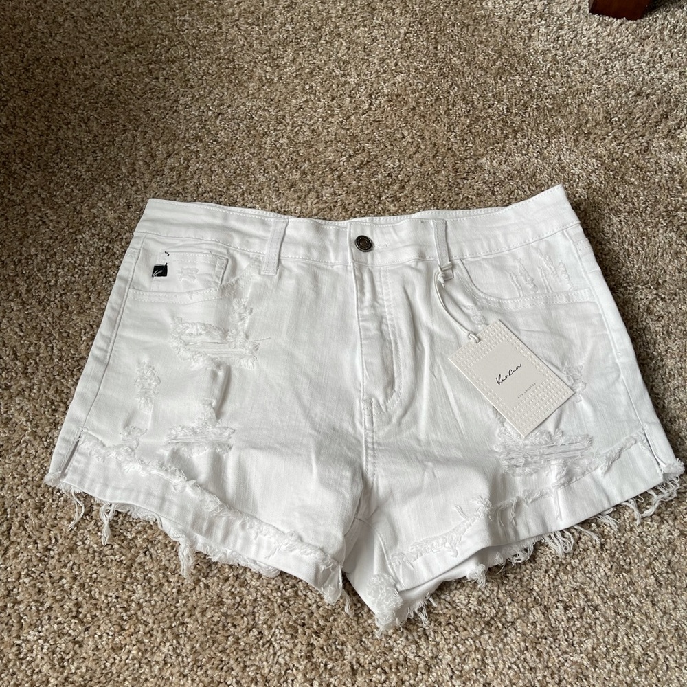 Kancan white shorts sz 13